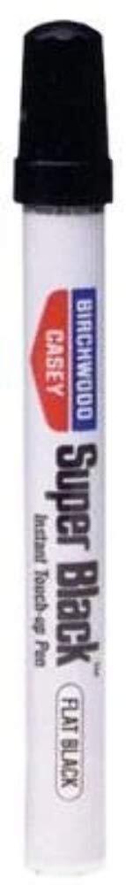 Birchwood Casey Long-Lasting Fast-Drying Super Black Touch-Up Pen (Flat Black)
