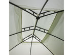 10' x 13' Outdoor Double Vented Roof  Gazebo Patio - Beige