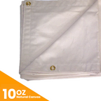 10oz Natural Untreated Canvas Tarps