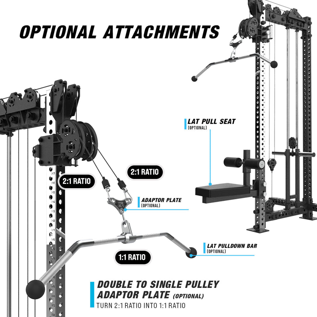 RX3 3000 Plate Loaded Cable Tower
