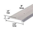 Aluminum Flat Profile Threshold for Interior Doorways