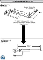 111 Truth Split Arm Dyad Straight Link Casement Operator