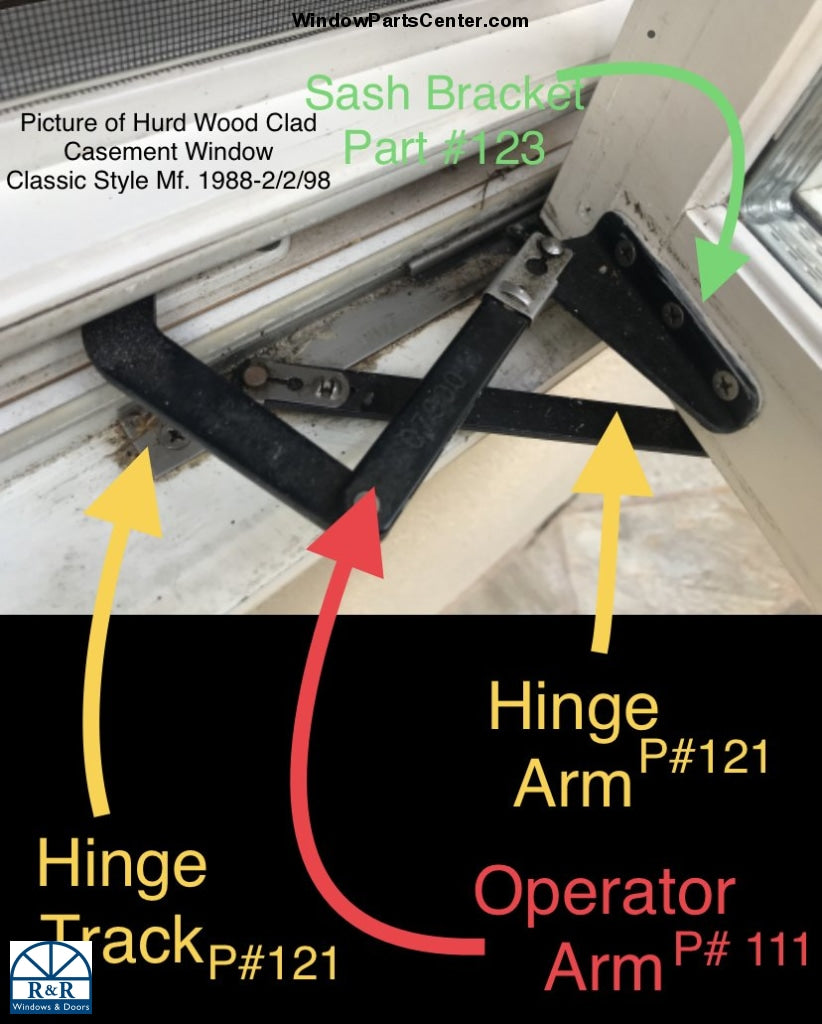 111 Truth Split Arm Dyad Straight Link Casement Operator