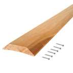 3-1/2 in. x 3/4 in. Natural Hardwood Low-Profile Threshold for Doorways
