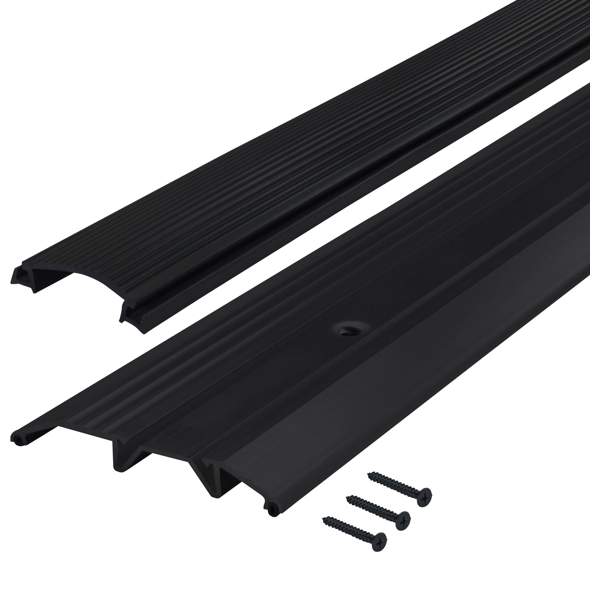 Aluminum and Vinyl Heavy-Duty Low-Profile Threshold