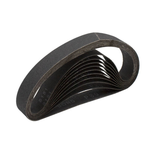 FHC 1-1/8" x 21" Glass Grinding Belts for Portable Sanders [10/bx]