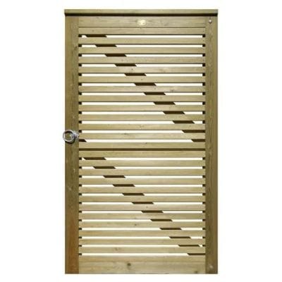 Venetian Gate Inc Posts and Fittings - 1.78m x 1m - Jacksons Fencing
