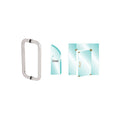 CRL Stainless 12" Glass Mounted Standard Pull Handle