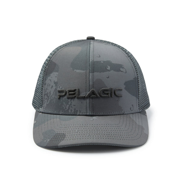 Pelagic Flybridge Brushed Camo Trucker Hat