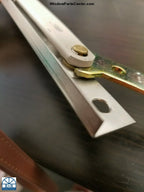 121 Amesbury Truth Adjustable Hinge Track Kit - 10 and 14 inch style