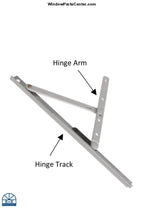 121 Amesbury Truth Adjustable Hinge Track Kit - 10 and 14 inch style