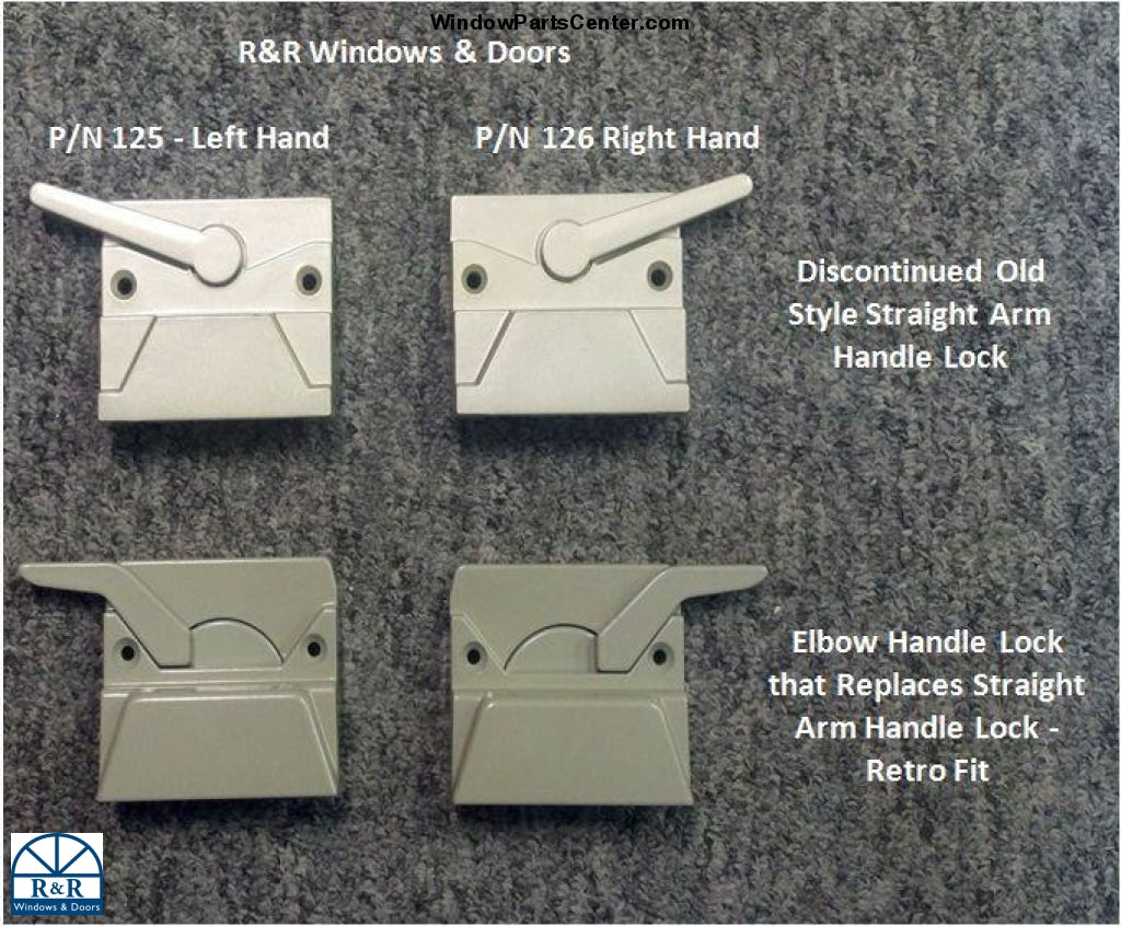 125 Sash Lock Elbow Arm - Awning  and Casement Window Lock