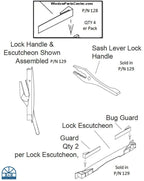 128 Amesbury Truth Mirage Bug Guard (For Escutcheon)