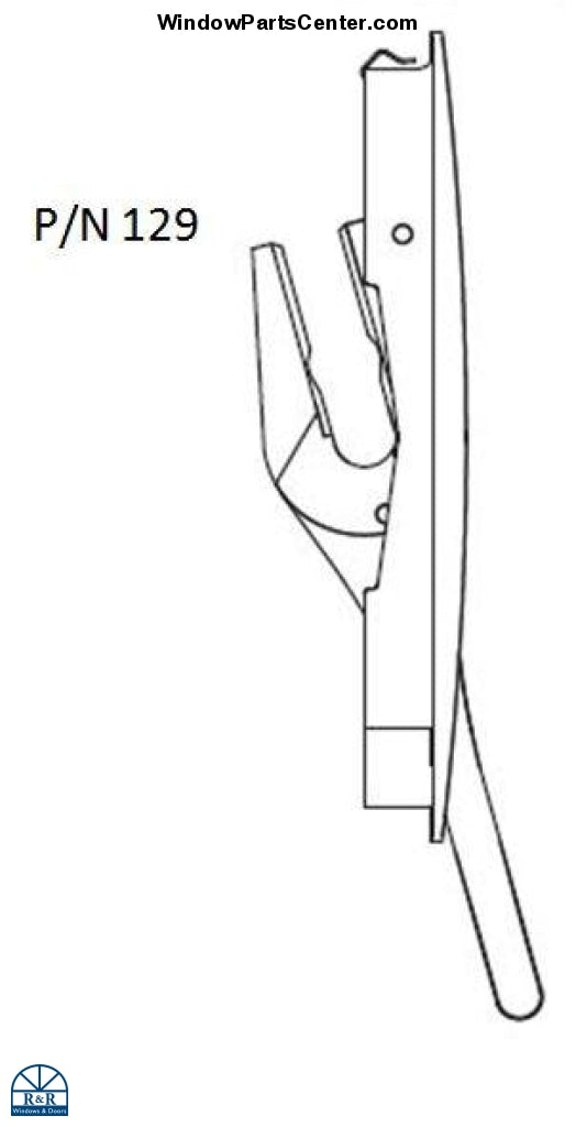 129 Amesbury Truth Mirage Lever Lock & Escutcheon Kit
