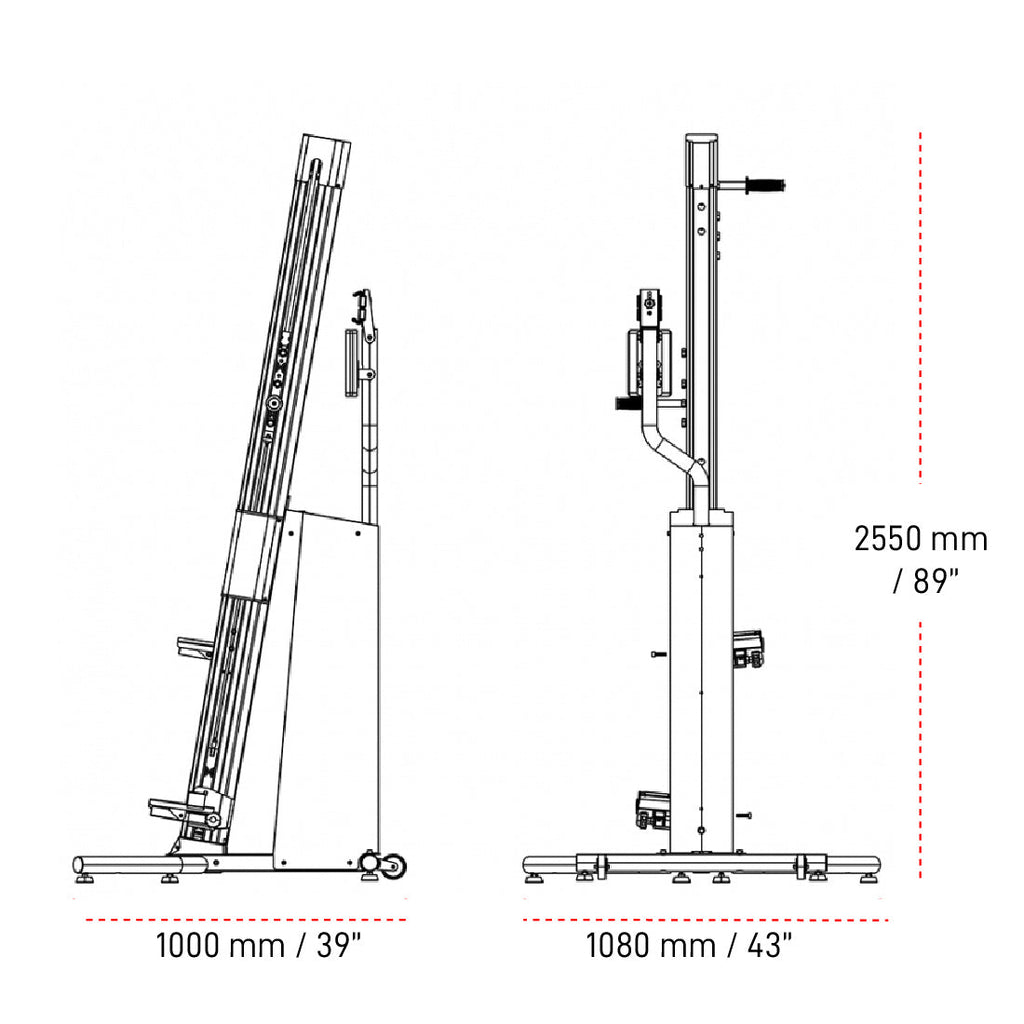 Xebex Fitness Vertical Climber 3.0 Smart Connect