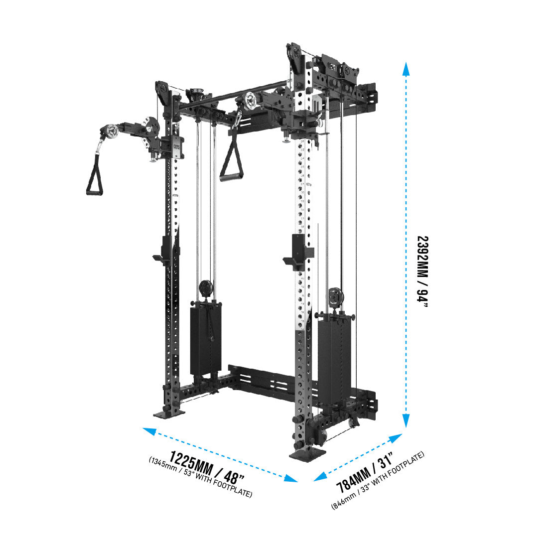 RX3 Tornado Wall-Mounted Rack