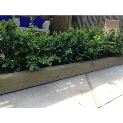 Ungrooved Landscape Timber (Planed Timber) - 90mm x 140mm x 2.35m