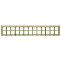 Square Top Trellis Fence Panel Topper - All Sizes - Jacksons Fencing