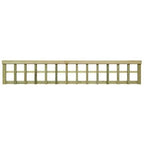 Square Top Trellis Fence Panel Topper - All Sizes - Jacksons Fencing