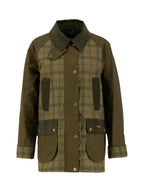 Barbour Icons Modern Beadnell Tartan Women's Casual Jacket Green/Multi UK 10