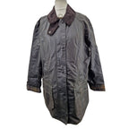 Barbour Classic Beadnell Sylkoil Waxed Cotton Jacket - UK Size 20 - Olive