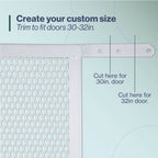 24 in. x 30-36 in. Steel Door Grille