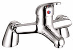 Perth Bath Filler Shower Mixer & Bath Pop-up Waste Plug Set