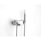 Thesis Chrome Wall Mounted Bath Shower Mixer Kit