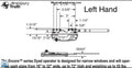 147 Amesbrutytruth Encore Sill Mount Casement Operator-Dyad Left Hand (Shown) / No Cover Kit Window