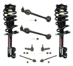 Front Complete Struts Lower Control Arms & Tie Rods For Saturn S Series 91-2002