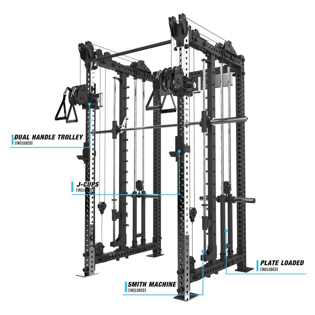 RX3 3000 Plate Loaded Smith Machine Rack