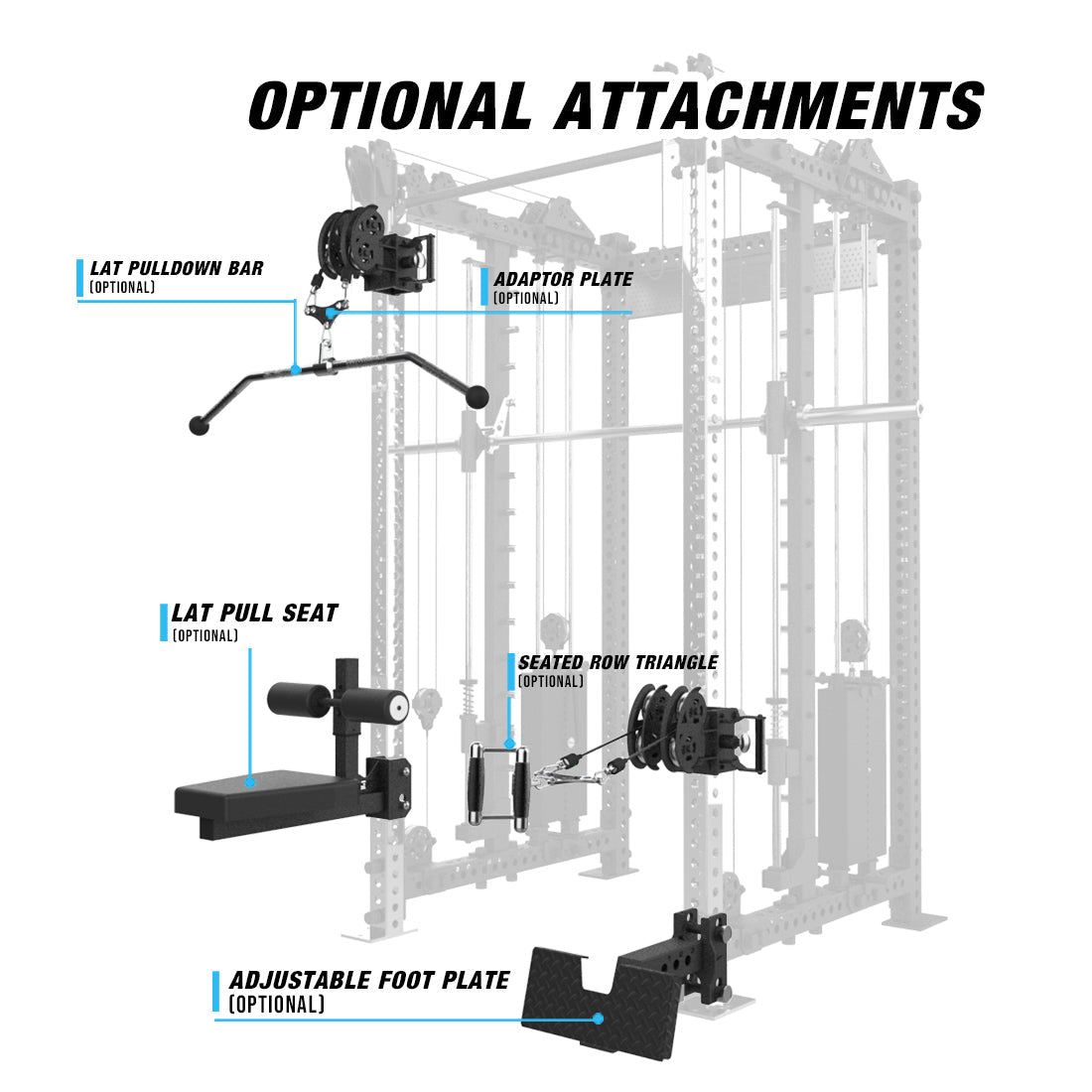 RX3 3000 Smith Machine Rack