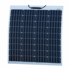 80W 12V Reinforced semi-flexible dual battery solar charging kit