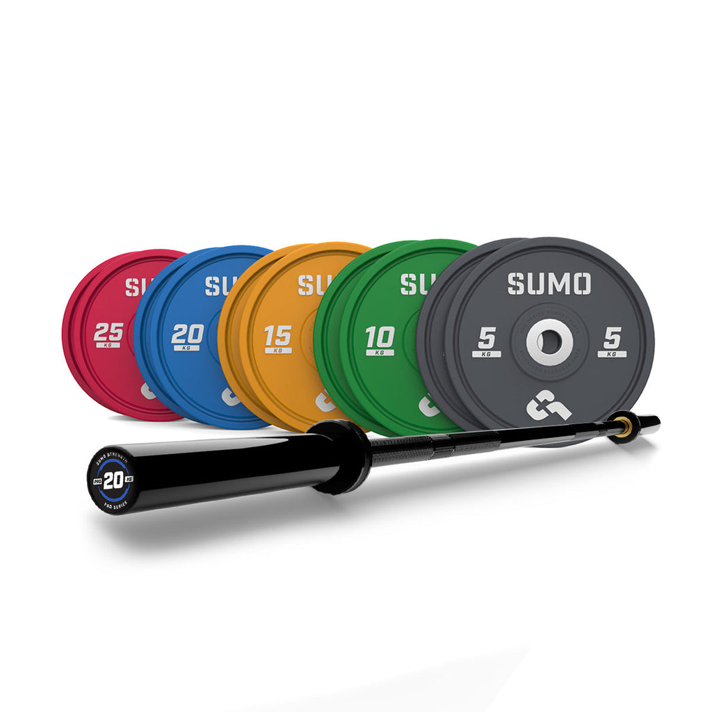 Pro Series Bumper Plate & Bar Sets