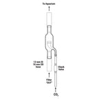 Glass Inline CO2 Diffuser 13mm