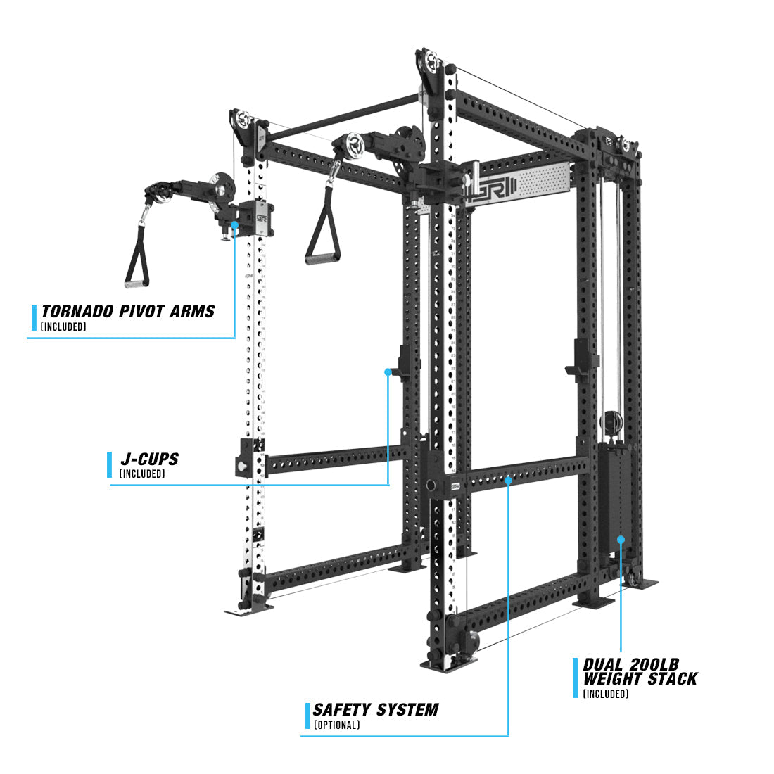 RX3 Tornado 6-Post Rack