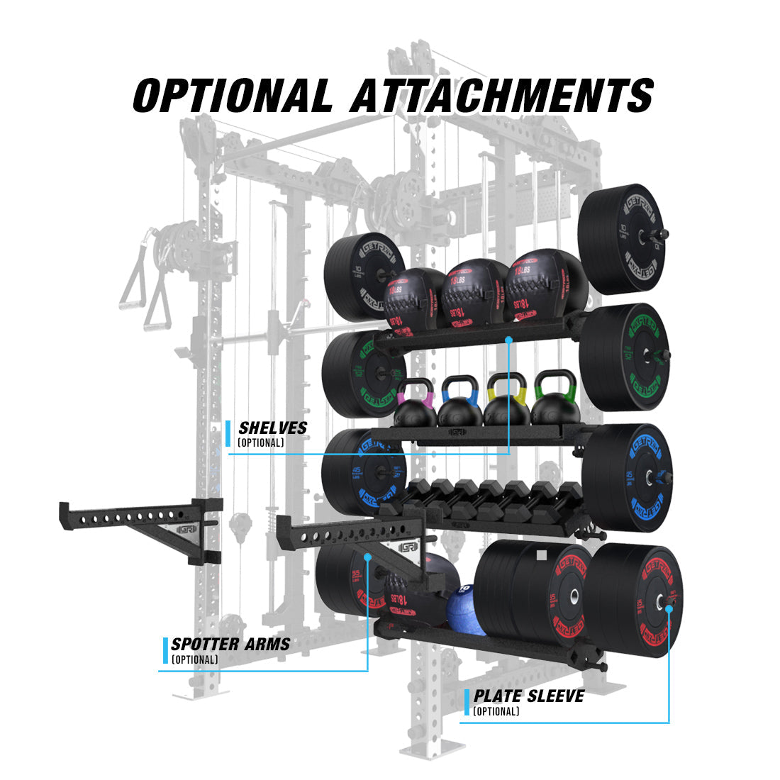 RX3 3000 Smith Machine Rack