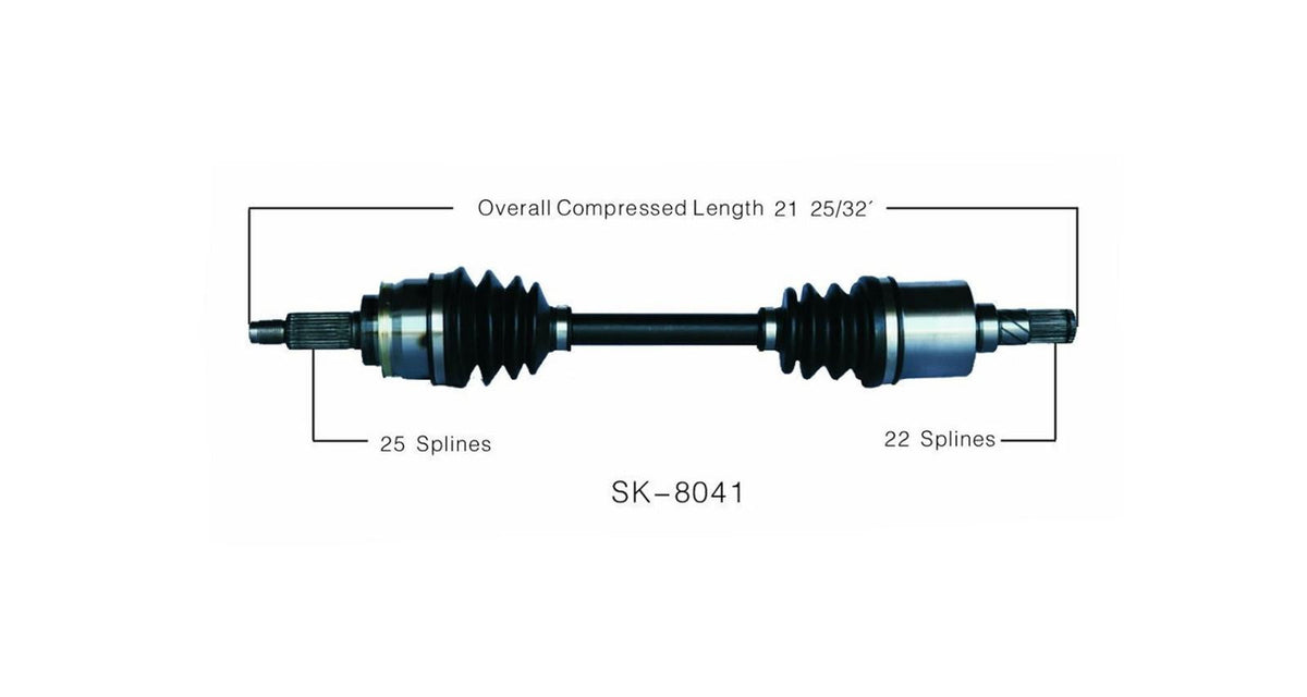 CV Driver Side Axle Shaft Fits Suzuki Swift (DOHC) 1989-94