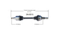 CV Drive Axle Shaft Fits Saturn Vue 2002-07 Front Driver Side