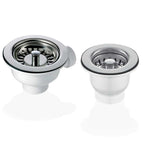90 & 65mm Basket Strainer Waste for Astini, RAK, Rangemaster Ceramic Sink XK186+MBSWSS85-90