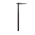 Kichler LED 6" Shallow Shade - Small Path Textured Black Landscape Light