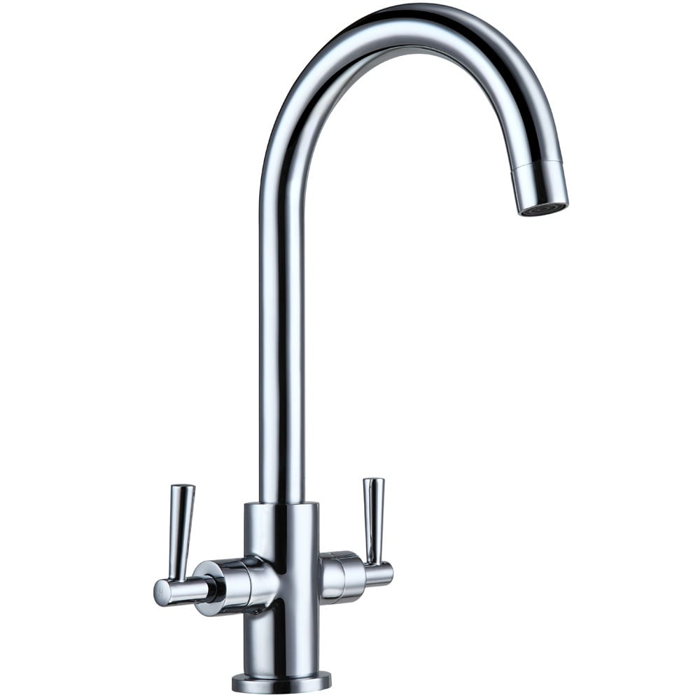 Astini Monmouth Twin Lever Kitchen Tap TIS5051