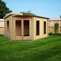 Rivington Corner Log Cabin - 10ft x 14ft