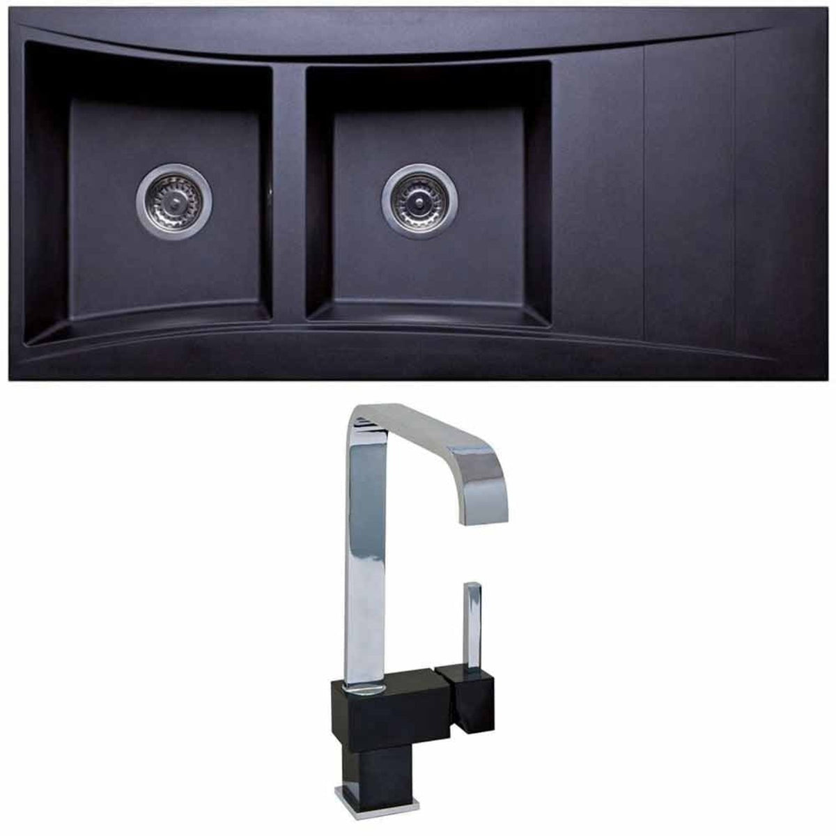 Astini Xeron 2.0 Bowl SMC Synthetic Reversible Kitchen Sink with Waste & Tap