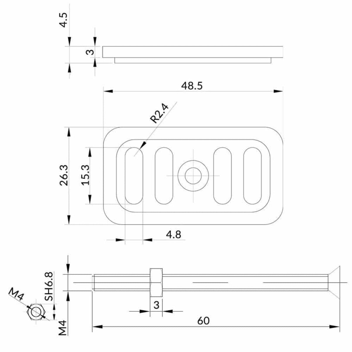 2x 90mm Waste and Overflow Kit for Astini, RAK, Rangemaster Ceramic Sinks