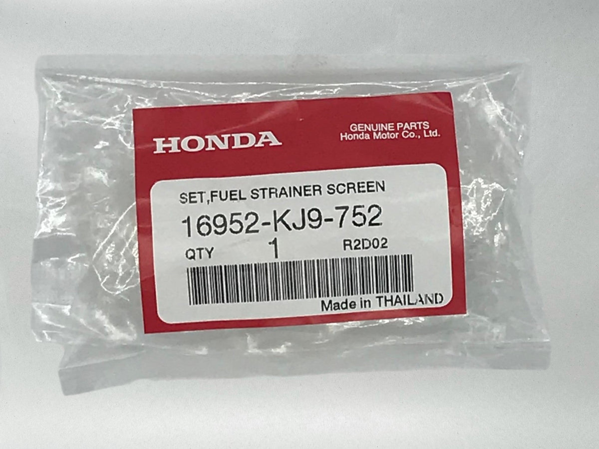 Genuine OEM Honda Petcock Filter Screen Set 16952-KJ9-752