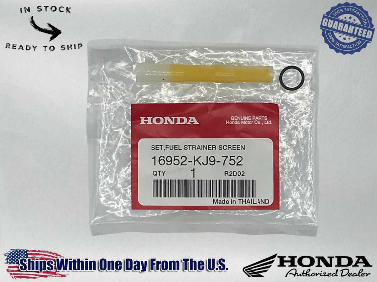 Genuine OEM Honda Petcock Filter Screen Set 16952-KJ9-752