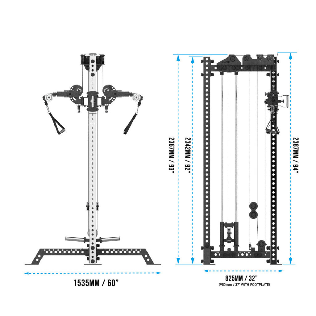 Phoenix Plate Loaded Cable Tower
