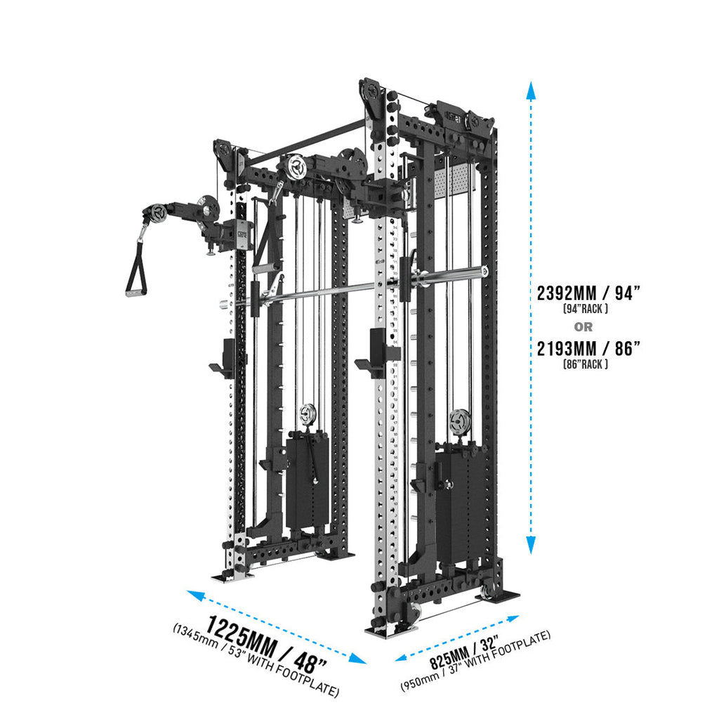RX3 Tornado Compact Smith Machine Rack