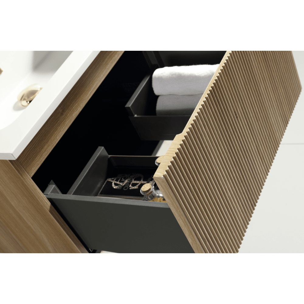Astini Flauto 800 Wall Hung Vanity Unit & Basin